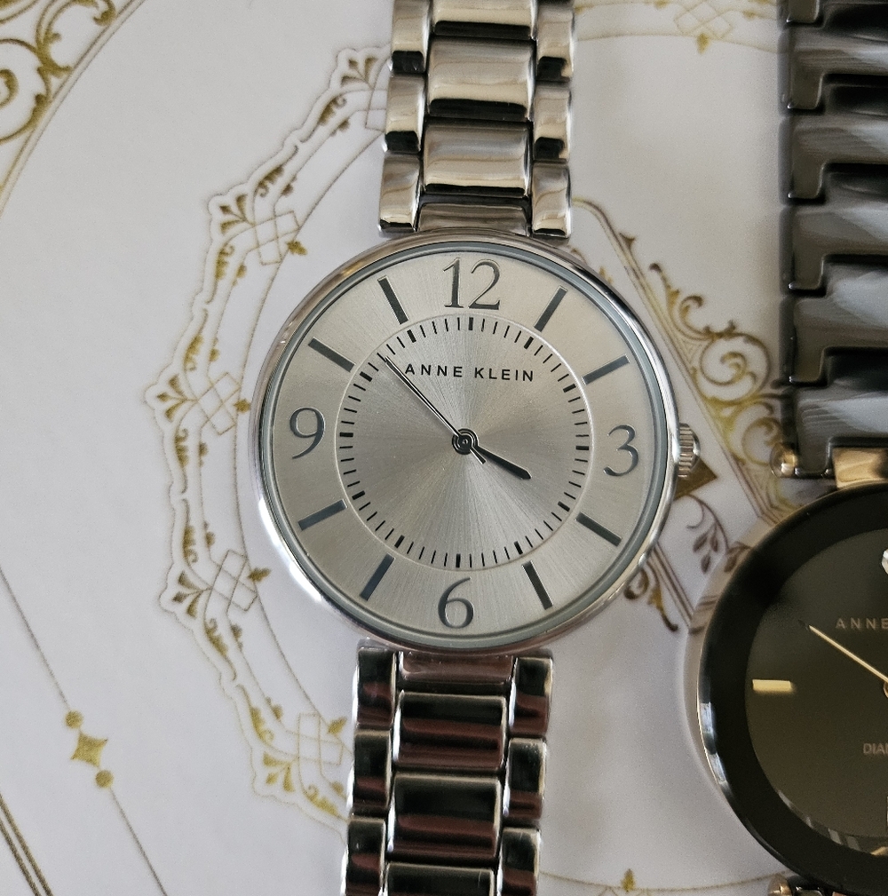 Anne Klein Silver Watch